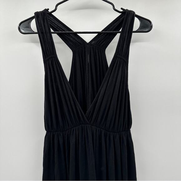 Kenneth Cole Reaction Black Sleeveless Stretchy Pullover Maxi Dress Size M - Picture 2 of 8